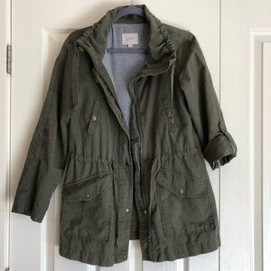 Loft Cinch Waist Utility Jacket